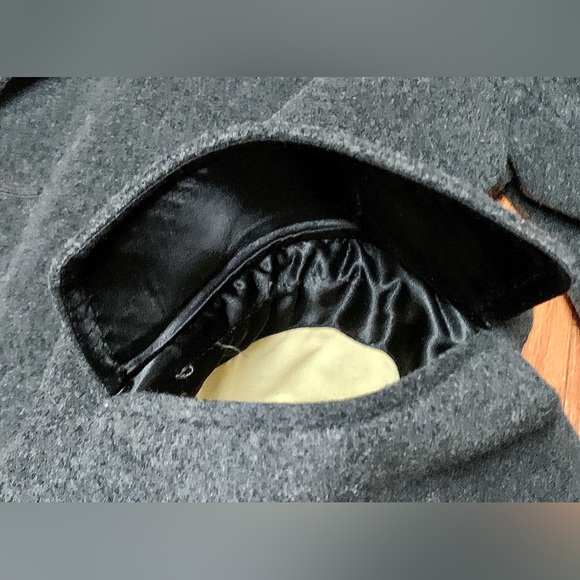 Men’s 46 XL Full Length Jacobson’s Custom USA Made ALPACUNA Trench Overcoat - Picture 9 of 16